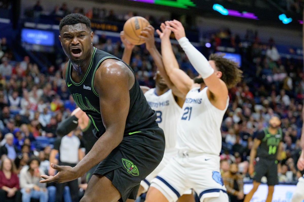 Pelicans forward Zion Williamson